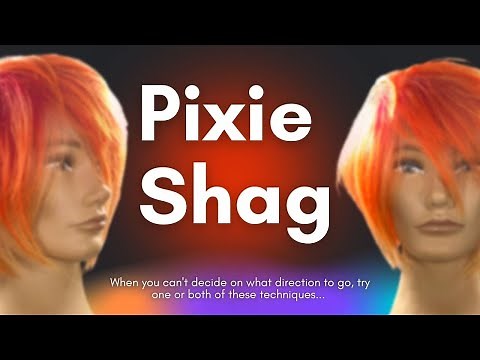 Pixie Shag Haircut and Style | Step by Step