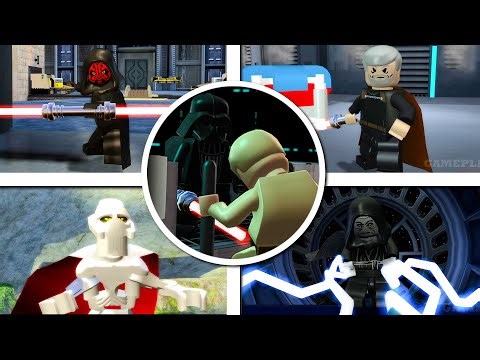 LEGO Star Wars: The Complete Saga – All Boss Fights (4K 60FPS | No Commentary | Ultra Settings)