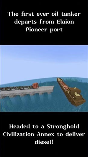 ship | oil 47 | #minecraft #oil #fyp #create #gaming