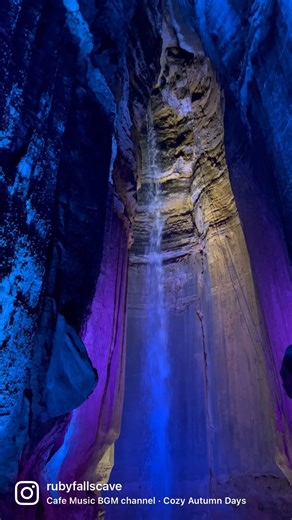 Beneath the surface lies a world of wonder – Ruby Falls always leaves us speechless and in awe of Earth's beauty. #AdventureAwaits #WaterfallsofInstagram | Ruby Falls