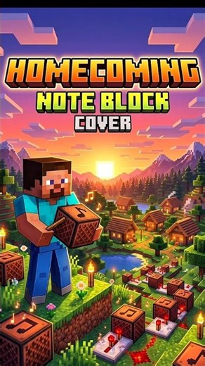 Homecoming - Minecraft Note Block Cover | [BangNinja]