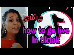 How to go live in tiktok(Tamil)