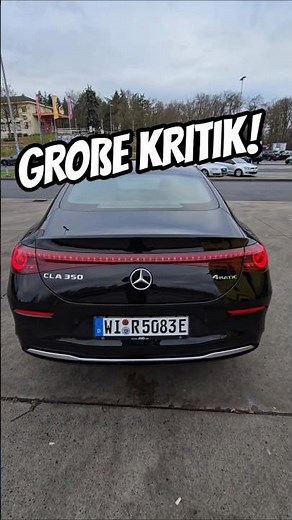Die größte Kritik am Mercedes CLA EQ! Was ist wichtiger? #electriccar #ev #cars