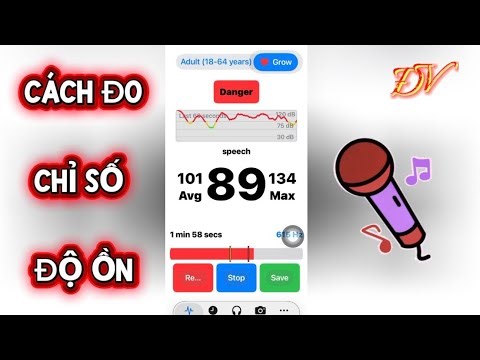 How to measure noise levels in the living environment.