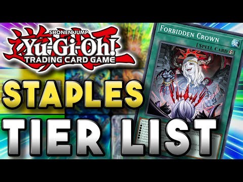 Yugioh BEST Staples and Hand Traps Tier List! | Post Burst Protocol!