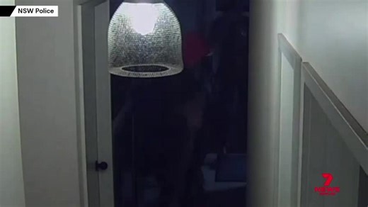 Terrifying home invasion caught on camera