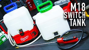 Milwaukee SWITCH TANK™ 15L Backpack water and pesticide/chemical system is great. Takes the pump work out of spraying and has loads of adaptability from spot poisoning, to mass surface treatment and water supply for tools. A great addition to the M18 range. Chemical Pesticide Pack - https://bit.ly/2XyRVE8 - up to 120psi Water Supply Pack - https://bit.ly/2XxI7PD Chemical Pesticide Tank only - https://bit.ly/2XxQJBd Water Supply Tank only - https://bit.ly/2L86GvY | Sydney Tools