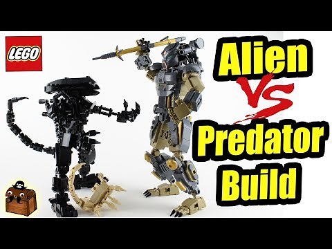 Alien vs Predator LEGO Custom Big Figs MOC