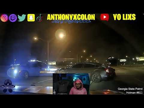GSP PIT MANEUVERS TESLA ON HIGHWAY *REACTION*