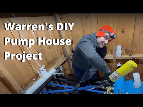 Warren's DIY Maple Syrup Pump House Project