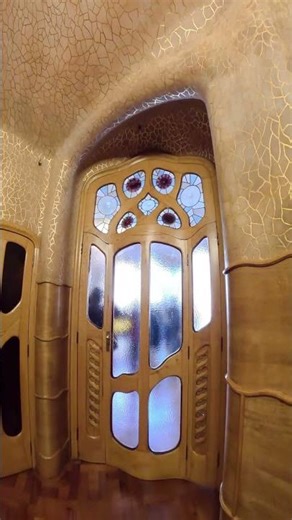 Casa Batlló, by Gaudi, Barcelona, Spain, The Interior - 2