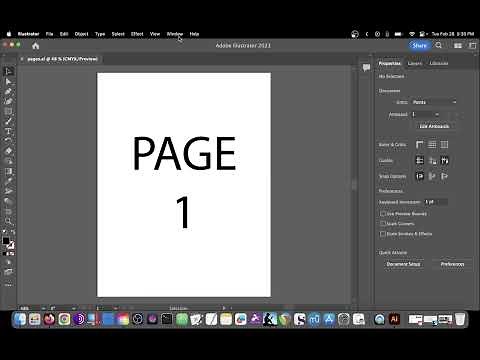 🔥 Adobe Illustrator - Create New Pages - Add New Artboards - Multiple Page PDFs