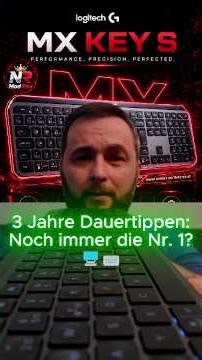 3 Jahre im harten Coder-Dauertext: Mein Fazit zur Logitech MX Keys S! ⌨️🔥.#logitechkeyboard #mxkeys