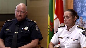 17K views · 52 reactions | Regina’s police chief tells CBC’s chief correspondent Adrienne Arsenault that they believe the stabbing suspects at the centre of a manhunt are still in the city, but they don’t know where. | CBC News: The National | Facebook