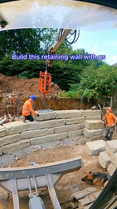 19K views · 111 reactions | In case you missed PART 3, here’s how we built the retaining wall in the lower area  #wotblock #retainingwall #landscapedesign | WotBlock | Facebook
