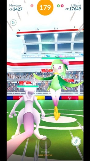 Lilligant CP 17649 Solo Tier 3 Raid Boss Battle in Pokemon GO