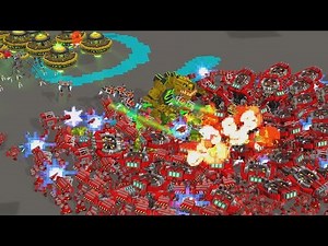 8 Bit Invaders - 2v2 MAD HARVESTING | Multiplayer Gameplay