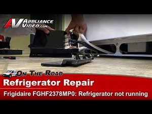 Frigidaire Refrigerator Repair - Not Running - Main Control Board