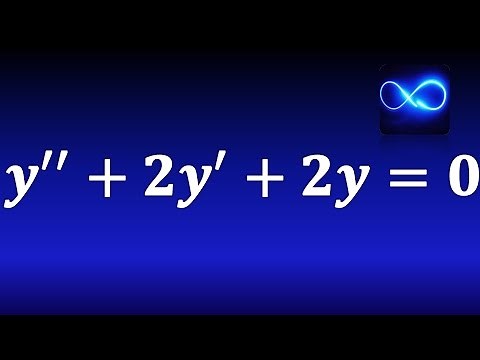92. Differential equation of constant coefficients, with complex roots RESOLVED EXERCISE