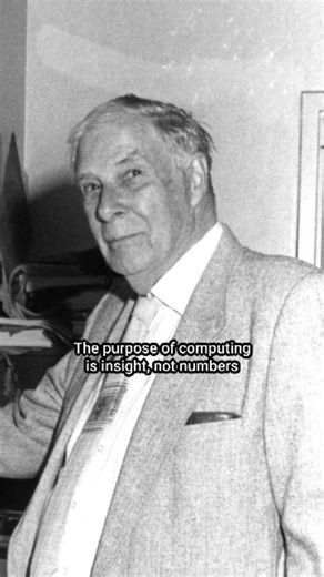 πρὸς ἀξίωμα | Richard Hamming (1915–1998) was an American 🇺🇸 mathematician and computer scientist. He pioneered error-correcting codes and shaped early... | Instagram