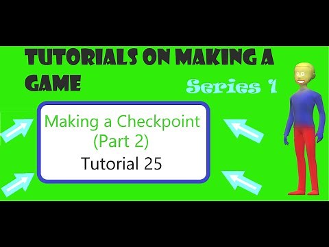 Making a game using Flowlab.io (Tutorial 25) Making a Checkpoint (Part 2)