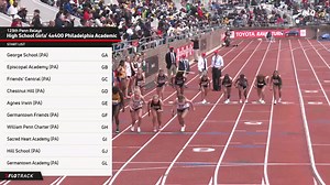 High School Girls' 4x400m Relay Event 539, Prelims 1 | Penn Relays Carnival Presented by Toyota
