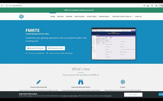【狼游纪】《足球经理2022》内置修改器及FMRTE使用教程