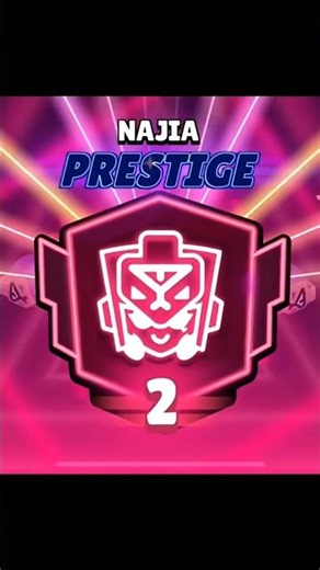 I FINALLY HIT PRESTIGE 2 ON NAJA! 🐍🔥#brawlstars #brawlstarsgame