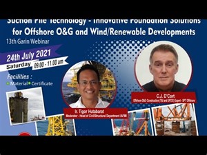 Suction Pile Technology - Innovative Foundation Solutions for Offshore Development