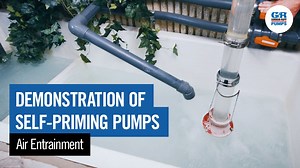 Demonstration of Self-Priming Pumps | Air Entrainment
