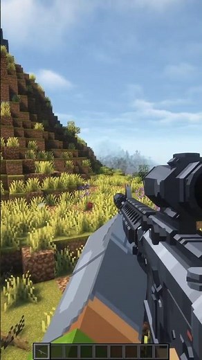 Minecraft: Weapon Mod TaCZ M16A4 Service Rifle Upgrade