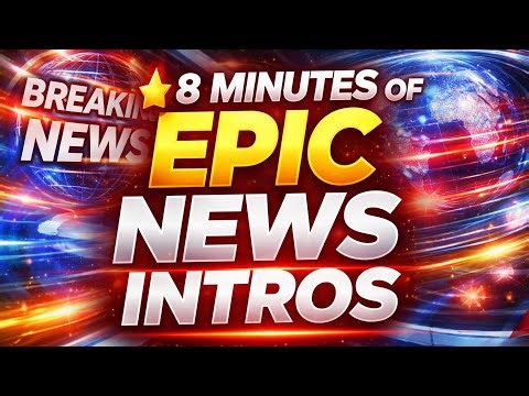 🔥 8 Minutes of Epic News Intros | Breaking News & Broadcast Openers create thumbnail