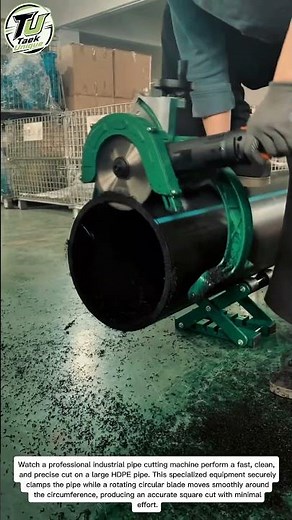 How Industrial Pipe Cutting Machines Deliver Fast & Perfect Cuts Every Time