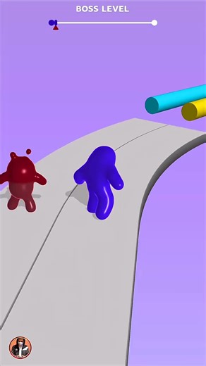 SPIDER MAN 💛 Vs FLASH ❤️🤯 Blob Shifter 3d Boss Level _shorts _gameplay _games _gaming