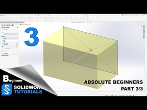 SolidWorks Tutorials / Learning SolidWorks for beginners Part (3/3) / SolidWorks
