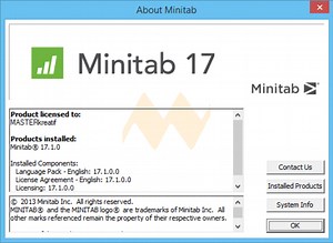 Minitab 17 License Key