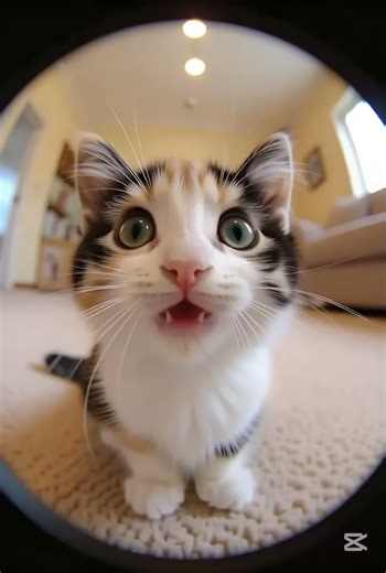 Soft Paw Taps on Camera 🐾 | Cat ASMR POV #oddlysatisfying #shorts #asmr