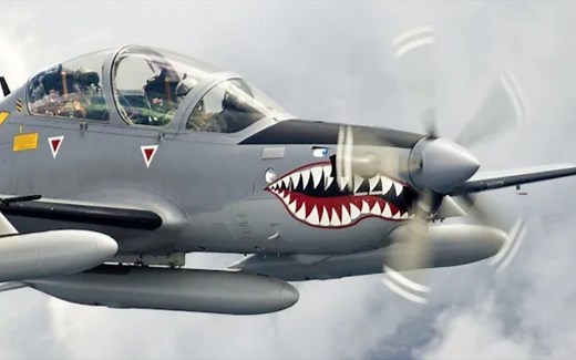 螺旋桨战机家族的仅存硕果，堪称螺旋桨战机的巅峰：A-29超级巨嘴鸟！超适用于低强度作战的全能机！