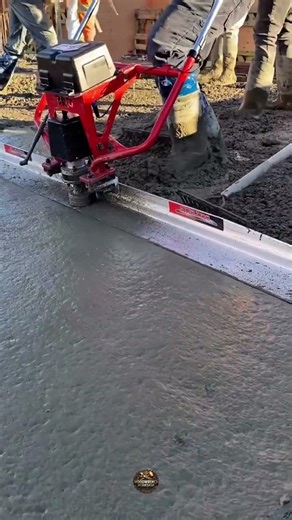 Perfect Concrete Finishing Machine!