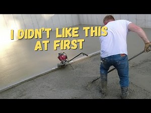 Power Screeding Concrete Floors, Yes or No, What are Your Thoughts?