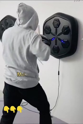 intelligent music boxing machine wall targets, children's boxing training equipment punching response sandbags Home Bluetooth boxing targets #boxingmachine #training #sandbags #tiktokviral #tiktoktrend #tiktokfinds