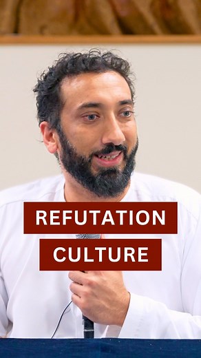 35K views · 153 reactions | Refutation and cancel culture is becoming a widespread issue in the Muslim community. In this open Q&A session from the Edmonton Islamic Centre in London, recorded in June 2023, Ustadh Nouman Ali Khan shares his thoughts about the issue of calling out others publicly and whether or not this should be encouraged. #noumanalikhan #bayyinah #refutation #islamicquotes #islamicreminders #youtube #cancelculture #debates #muslimcommunity #clickbait | Bayyinah | Facebook
