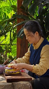 3.4M views · 87K reactions | First time trying red fruit ginseng cake—lightly tangy with a hint of fruit aroma, not overly sweet. 第一次尝试红果参蛋糕， 不甜腻，带一点清酸和果香。 #reelschallenge #food #cooking #dianxixiaoge#滇西小哥 #foodie | 滇西小哥 Dianxi Xiaoge | Facebook