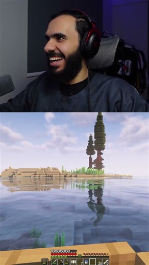 كل واحد ينكب الثاني ! 😂💔 #minecraft .