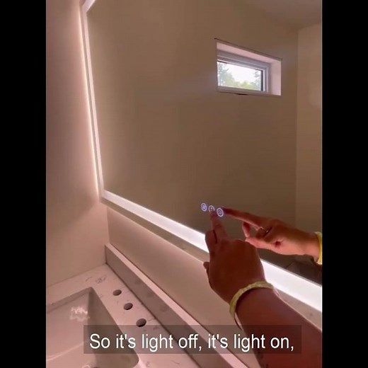 Apex Bathroom LED Lighting Mirrors #interiordesign