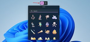 Cara Menambahkan Sticker di Desktop Windows 11 22H2