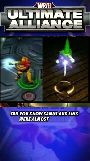 Link and Samus in Marvel Ultimate Alliance