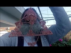 Making a Powerful Copper Tensor Merkaba With 24 Lost & Empowerment Cubit Triskelions, Spiritual