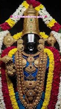 🌺 ஸ்ரீ வெங்கடேசாய நமஃ 🌺 #tirumala #tirupatibalaji #govinda #balaji #venkateswara #shorts #ytshorts