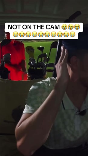 Golf Drive Mishap: Epic Fail Reaction